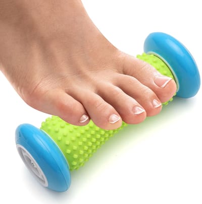 Dailygoods- Voetmassage Roller - Massagebal - Fasciarol - Ontspanning - Hielpijn Verlichting - Triggerpointtherapie - 1 Stuk - Voetroller