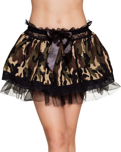 Boland - Minirokje Camouflage (M/L) - Volwassenen - Militair - Militairen en Leger