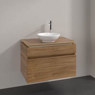 Villeroy & Boch Legato vanity unit 80 cm with 2 drawers B57000PN