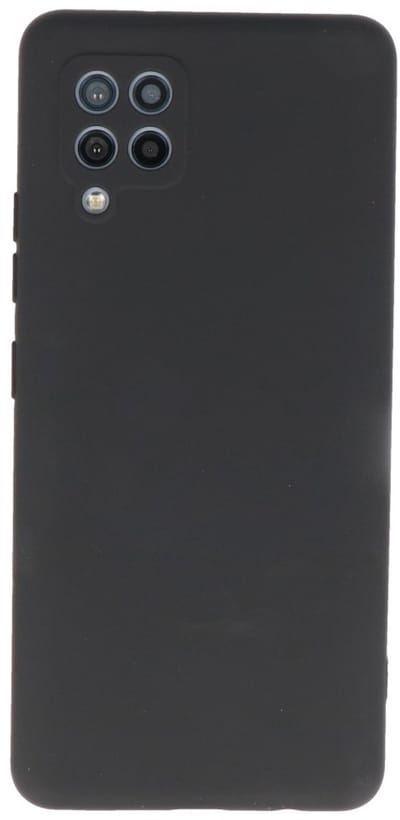 Lunso - Softcase hoes - Geschikt voor Samsung Galaxy A42 - Zwart