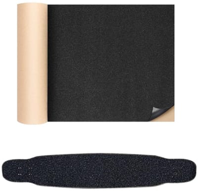Griptape Skateboard - Antislip Tape - Trick Uitvoeren - Bubbelvrije Applicatie - 110 x 27 cm - Zwart