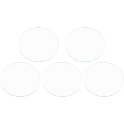 5 STKS Rond 37/38/39MM Plat Horloge Kristal Lens Glas Vervangingsonderdelen Gereedschap 39MM white