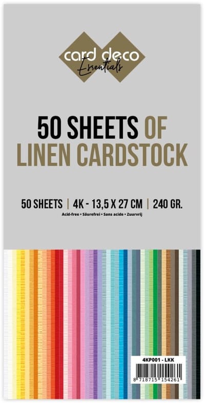 Jumbo kartonpakket - Card Deco - 4K - 50 Sheets