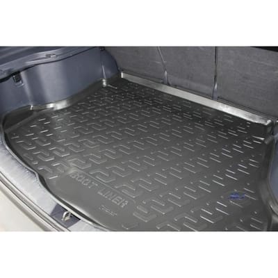 Tapis De Coffre Caoutchouc Premium - J&J AUTOMOTIVE - Honda CR-V 2006-2012 - Noir - Sur Mesure - Protection Eau noir