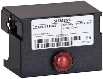 Besturingsbox Gasbrander - Onderdeel Brander - Verwarming Installeren - Voor Meerdere Types - LOA-24 - Grijs