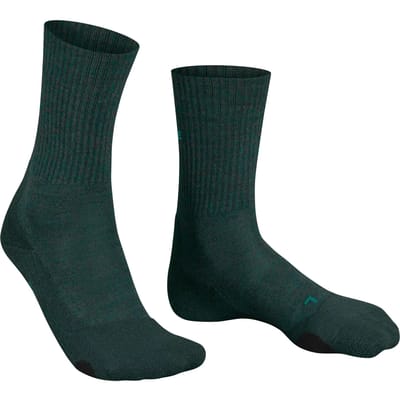 FALKE TK2 Explore Wool dames trekking sokken - hulstgroen (holly)
