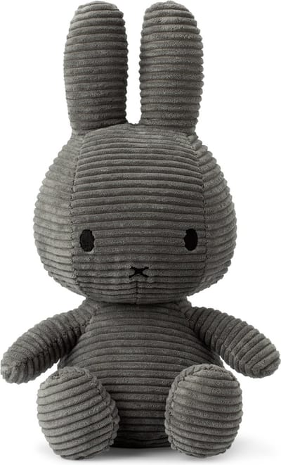 Nijntje Corduroy Grey 33cm Eco