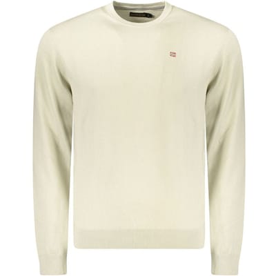 Napapijri Beigemalen Katoenen Mannelijke Sweater