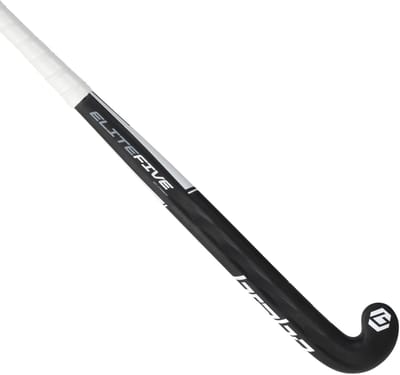 Brabo Elite Five WTB Carbon LB Bk/Wh Senior Hockeystick