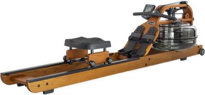 Fluid Rower Viking 3V Roeitrainer + Smartphone houder - Opklapbaar - Roeimachine met 5 weerstanden - Roeiapparaat voor thuis - Bluetooth - Verstelbaar - Inclusief hartslagfunctie