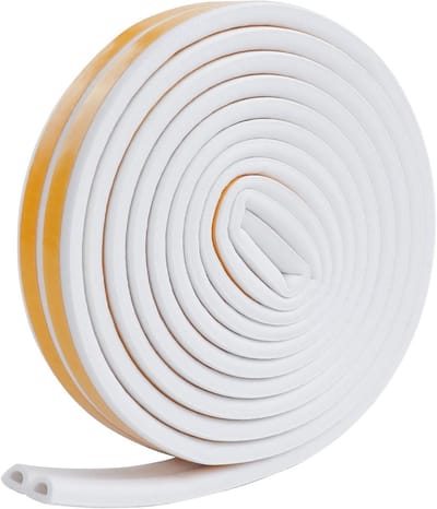 Allecto Plus - Weerbestendige Afdichtingstape voor Deuren en Ramen - Geluidsisolatie - Schuimband 10M