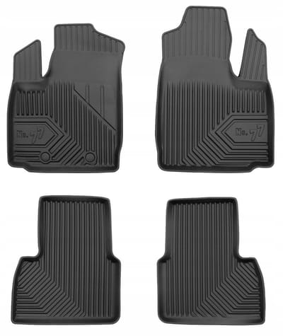 Frogum - Fiat Doblo I (2000-2010) - Automatmatten No.77 - TPE Rubber - 4cm Hoge Rand - Geurloos
