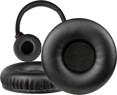 Dailygoods - SOULWIT vervangende oorkussens voor Sony WHXB700/WH XB700 draadloze extra bas Bluetooth-koptelefoon, Earpads en Cushions met geluidsisolerend schuim, zachter eiwitleer (zwart)