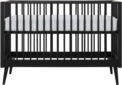 Europe Baby Evy Babybed Zwart 60 x 120 cm