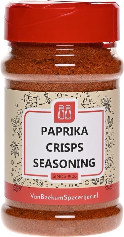 Van Beekum Specerijen - Paprika Crisps Seasoning - Strooibus 200 Gram