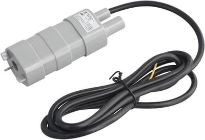 Dompelpomp 12V - Elektrische pomp - Water verplaatsen - Hoge flow 600L/H - 105mm hoogte - Zwart