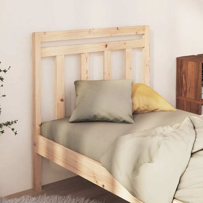 vidaXL - Hoofdbord - 106x4x100 - cm - massief - grenenhout
