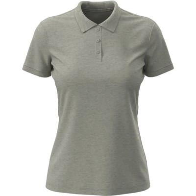 Stedman Lux Polo Women S9160 - Grey Heather - XS