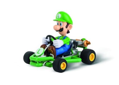 Carrera RC voertuig Auto - RC Mario Kart™ - Pipe Kart - Luigi - Schaal 1:18 - 2,4GHz RC Model Kant en Klaar - Carrera Bestuurbare Auto