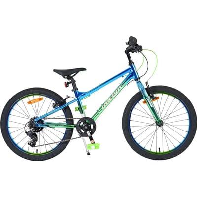 Volare Chrome Kinderfiets - Jongens - 20 inch - Blauw Groen - 6 versnellingen