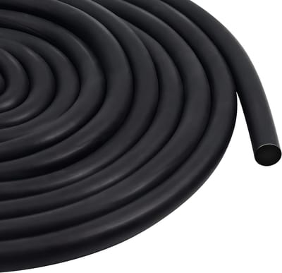 Ronde afdichting 10 mm x 5 m - Rubberschuim Voor Weer- en Voegenvulling