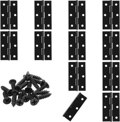 Deurscharnieren Set - Kast Scharnieren - Meubelmontage - Stille Werking - 65 cm - Zwart
