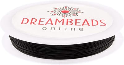 Metaaldraad (0.5 mm) Black (25 Meter)
