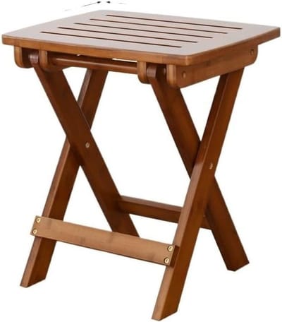 Houten voetenbank - Schoenenbank kruk - Zitje bij de deur - Stijlvol design - M 393 cm - A