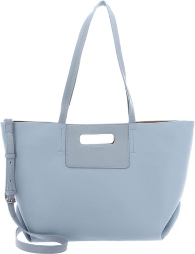 SEIDENFELT MANUFAKTUR Moheda Big Shopper Bag Soft Blue Lichtblauw