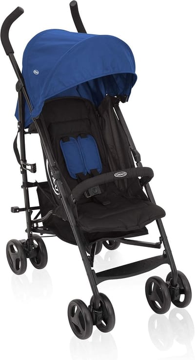 Lichtgewicht Buggy - Compact Kinderwagen - Reizen en Dagelijks Gebruik - Verstelbare Rugleuning en Voetsteun