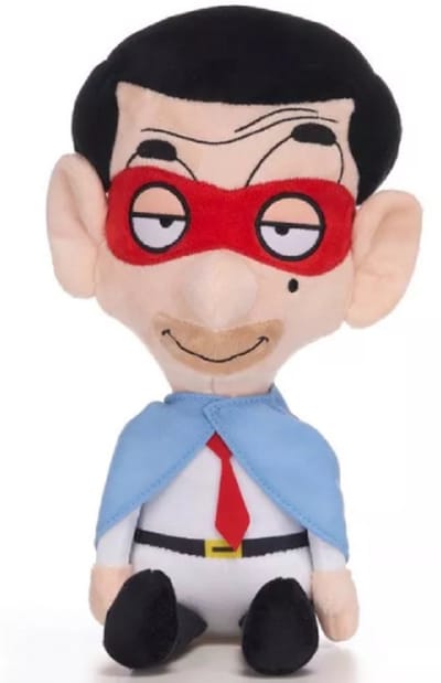 Mr Bean Superheld Pluche Knuffel 27 cm - Speelgoed Knuffels voor Kinderen Jongens Meisjes - Mr. Bean Plush Toy