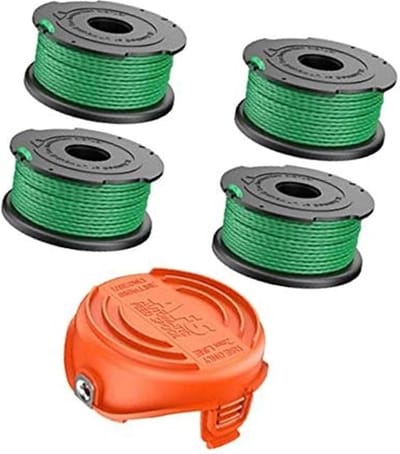 Spoel voor grastrimmer - Vervangende spoelen - Gazon onderhoud - Voorkomt vastlopen - 2 mm 20 voet - One Color