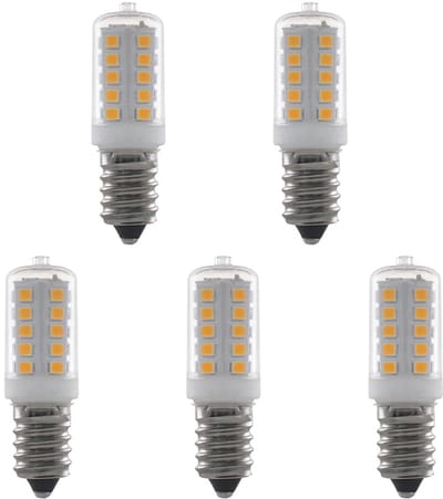 SPL E14 LED Lamp 3W Dimbaar - Warm Wit - 280lm - LED Buislamp T16 - 5 Stuks