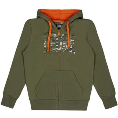 Capuchon sweaters Leone 1947 Boy Hoody Full Zip Camouflage