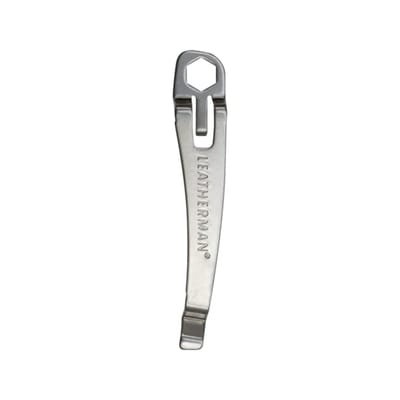 Leatherman Pocketclip Roestvrijstaal – Reserveclip voor Wingman, Rev en Sidekick