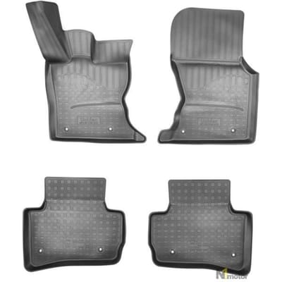 NORM Liners | Tapis De Sol En Caoutchouc TPE Toutes Saisons Pour Land Rover Range Rover Velar depuis 2017 noir