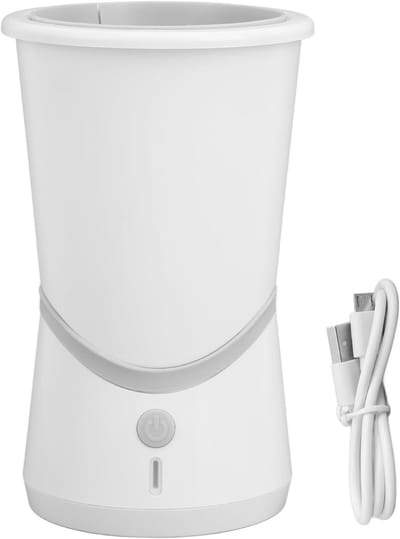 Draagbare 2-in-1 hondenpootreiniger met zachte siliconen borstel en elektrische functie voor effectieve pootreiniging