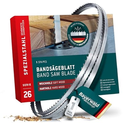Lintzaagblad voor hout en metaal, geharde tandpunten, 1490 x 6 x 0,4 x 4