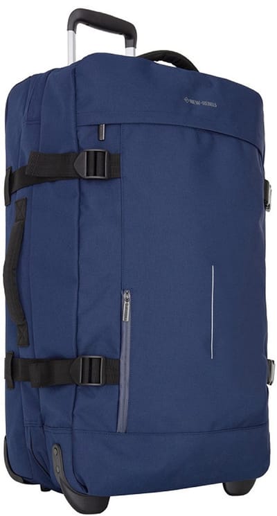 Gassaway Trolley 35L Stevige Lichtgewicht reiskoffer met Dubbele Wielen Navy Blue