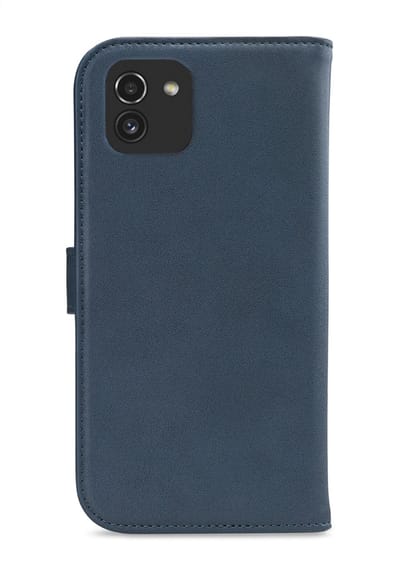 My Style Telefoonhoesje geschikt voor Samsung Galaxy A03 Hoesje | My Style Flex Wallet Bookcase Portemonnee | Pasjeshouder voor 3 Pasjes | Telefoonhoesje voor Pinpas / OV Kaart / Rijbewijs - Ocean Blue | Blauw