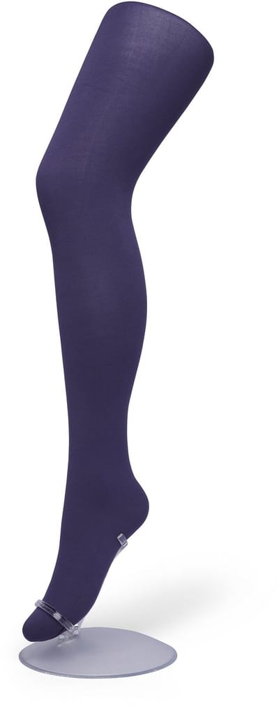 Bonnie Doon Opaque Comfort Panty 40 Denier Donker Paars Dames maat 44-46 XXL - Extra brede Comfort Boord - Tekent Niet - Kleedt Mooi af - Mat Effect - Gladde Naden - Maximaal Draagcomfort - Donkerpaars - Blackberry - BN161911.143