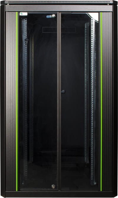 Logon 26U W=800Mm D=800Mm H=1342Mm Data Line Black