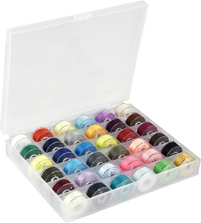 WiseGoods Luxe Set Naaigaren - Naai Klossen - DIY Naaidoos - Naaiset - Garen Voor Naaimachine - Borduren - Naaien - Hobby - 36st