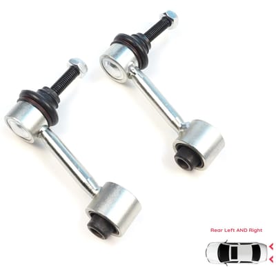 V1ESP1269-1 2x Stabilisatorstang Link Achteras voor VW Beetle 5C Eos 1F Golf Jetta 5 6 Passat B6 B7 CC Scirocco 3 Sharan 2 Tiguan 1 Touran 1 1K0505465C