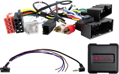 Stuurwiel bediening geschikt voor Ford diverse voertuigen 24-pins multilead USB/AUX