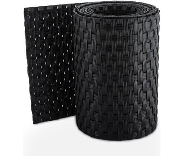 Sol Royal SG80 – Zichtbreeknet Antraciet 25m x 2m – UV-Bescherming –Schaduwdoek 165 g/m² – Balkonscherm HDPE – Inclusief Kabelbinders