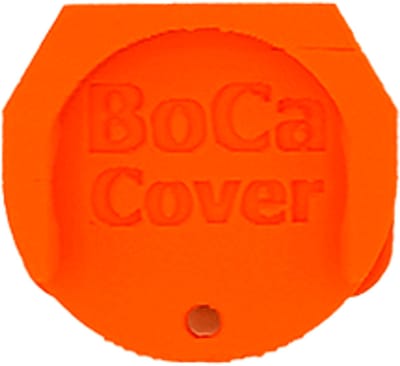 BoCaCover® - 5 Stuks - Anti-stof en insecten afdek dekseltje voor blikjes en flesjes - Strand - Festival - Tuin - Oranje