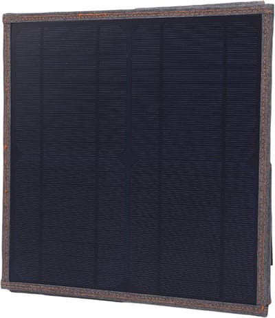 Draagbaar Zonnepaneel - Opvouwbare Charger - Buiten Opladen - Monokristallijn Silicium - 15W - Zwart