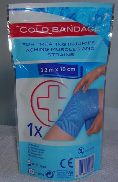 Cold Bandage - 3,2m x10cm - Eenmalig - 5 stuks
