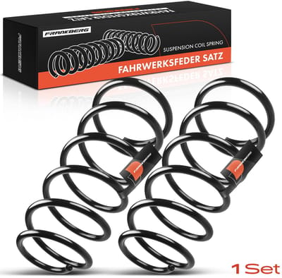 Frankberg 2x Verenfeder Vooras voor Opel Omega A 16 17